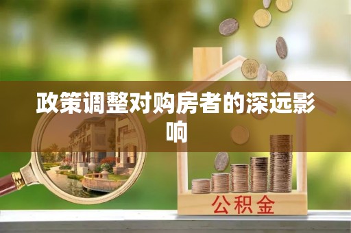 海城政策调整对购房者的深远影响