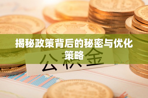 海城揭秘政策背后的秘密与优化策略