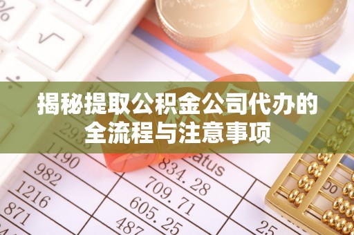 海城揭秘提取公积金公司代办的全流程与注意事项
