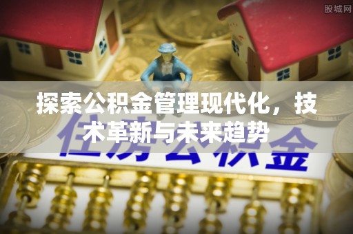 海城探索公积金管理现代化，技术革新与未来趋势