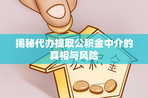 海城揭秘代办提取公积金中介的真相与风险