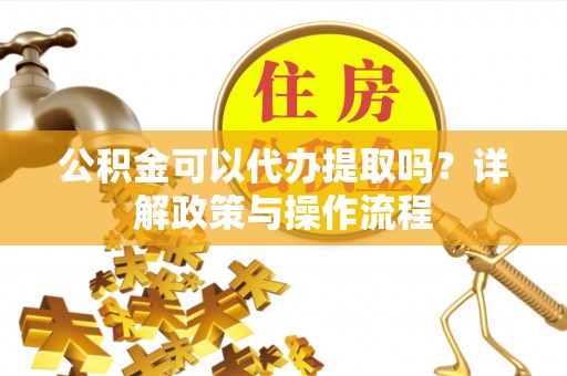 海城公积金可以代办提取吗？详解政策与操作流程