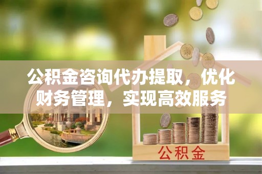 海城公积金咨询代办提取，优化财务管理，实现高效服务