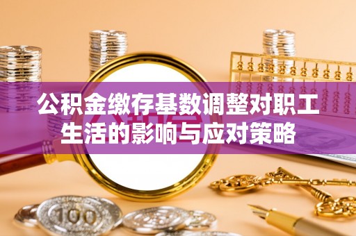 海城公积金缴存基数调整对职工生活的影响与应对策略