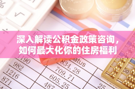 海城深入解读公积金政策咨询，如何最大化你的住房福利