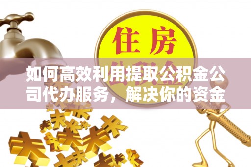 海城如何高效利用提取公积金公司代办服务，解决你的资金难题