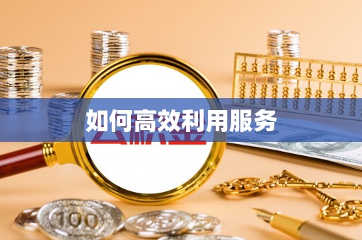 海城如何高效利用服务