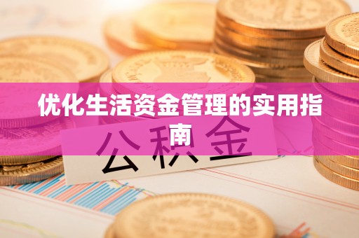 海城优化生活资金管理的实用指南