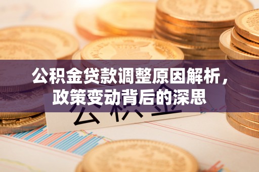 海城公积金贷款调整原因解析，政策变动背后的深思