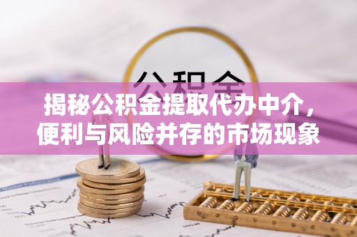 海城揭秘公积金提取代办中介，便利与风险并存的市场现象