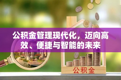 海城公积金管理现代化，迈向高效、便捷与智能的未来