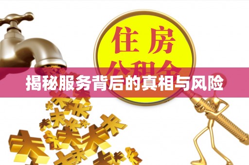 海城揭秘服务背后的真相与风险