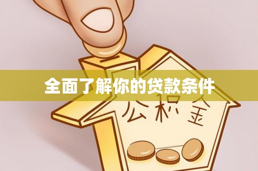 海城全面了解你的贷款条件