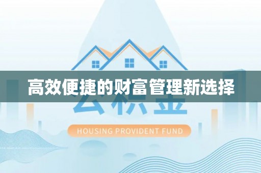 海城高效便捷的财富管理新选择